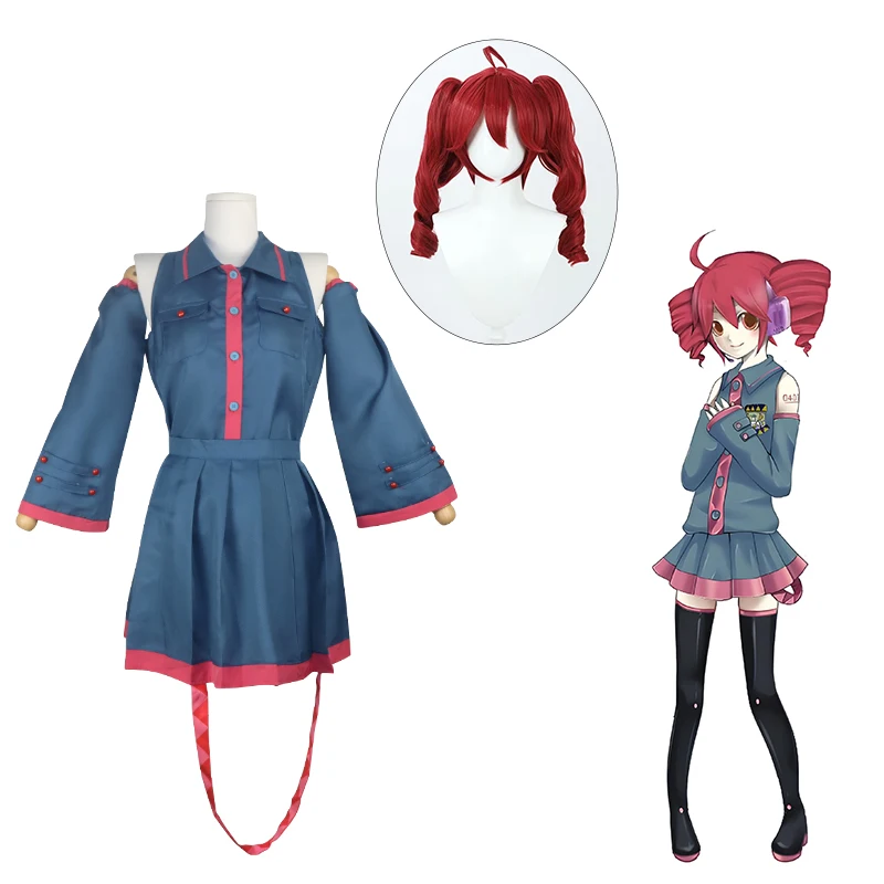 Men Accessories Korea - Anime Mikuu kasane Teto Cosplay Costume