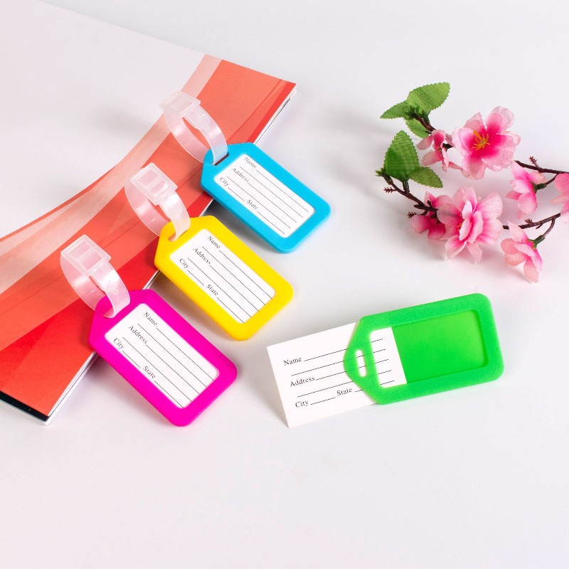 Men Accessories Name - 5PCS Luggage Tag Boarding Shipping Plastic