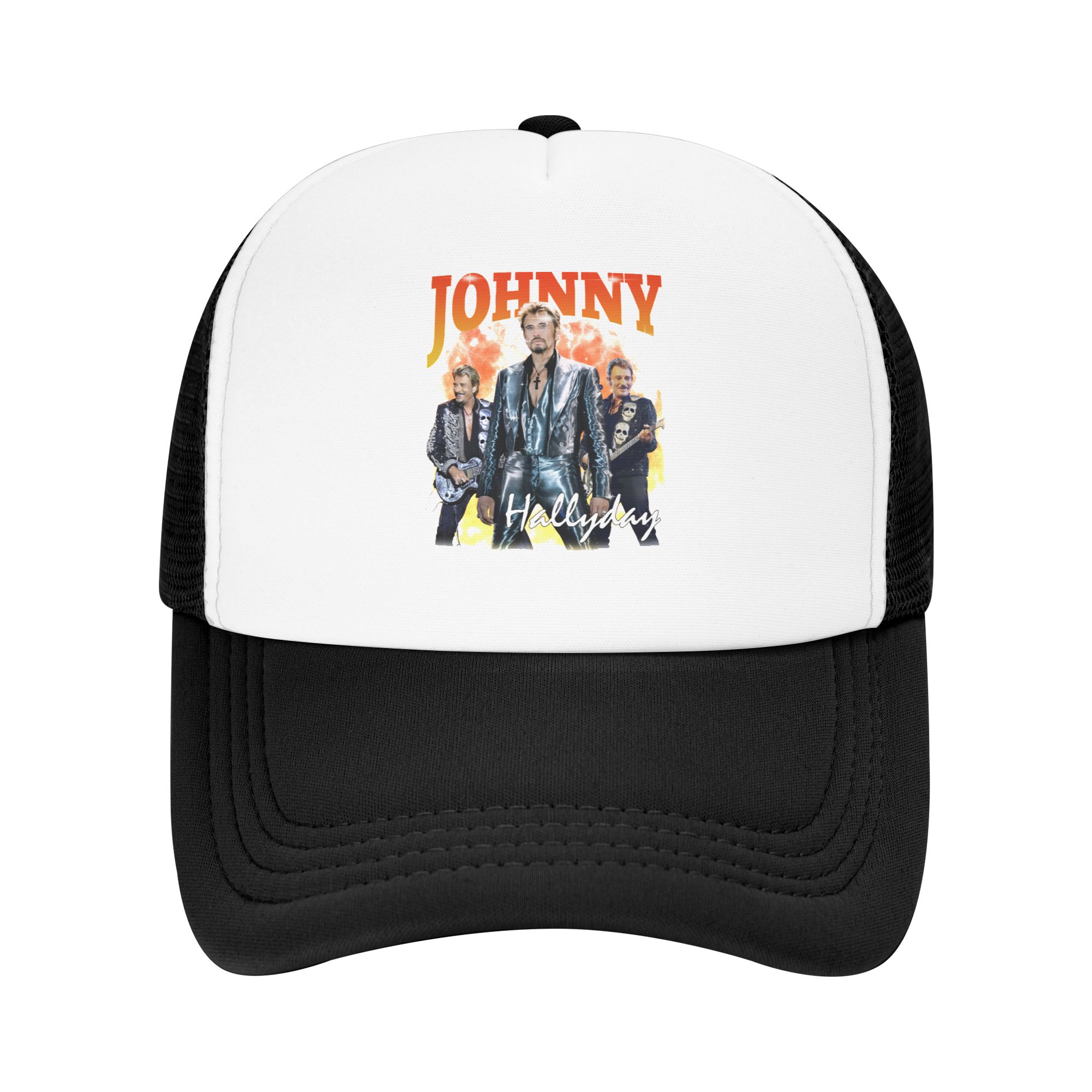 Hat Snapback Cap - Johnny Hallyday Baseball Cap Men Women
