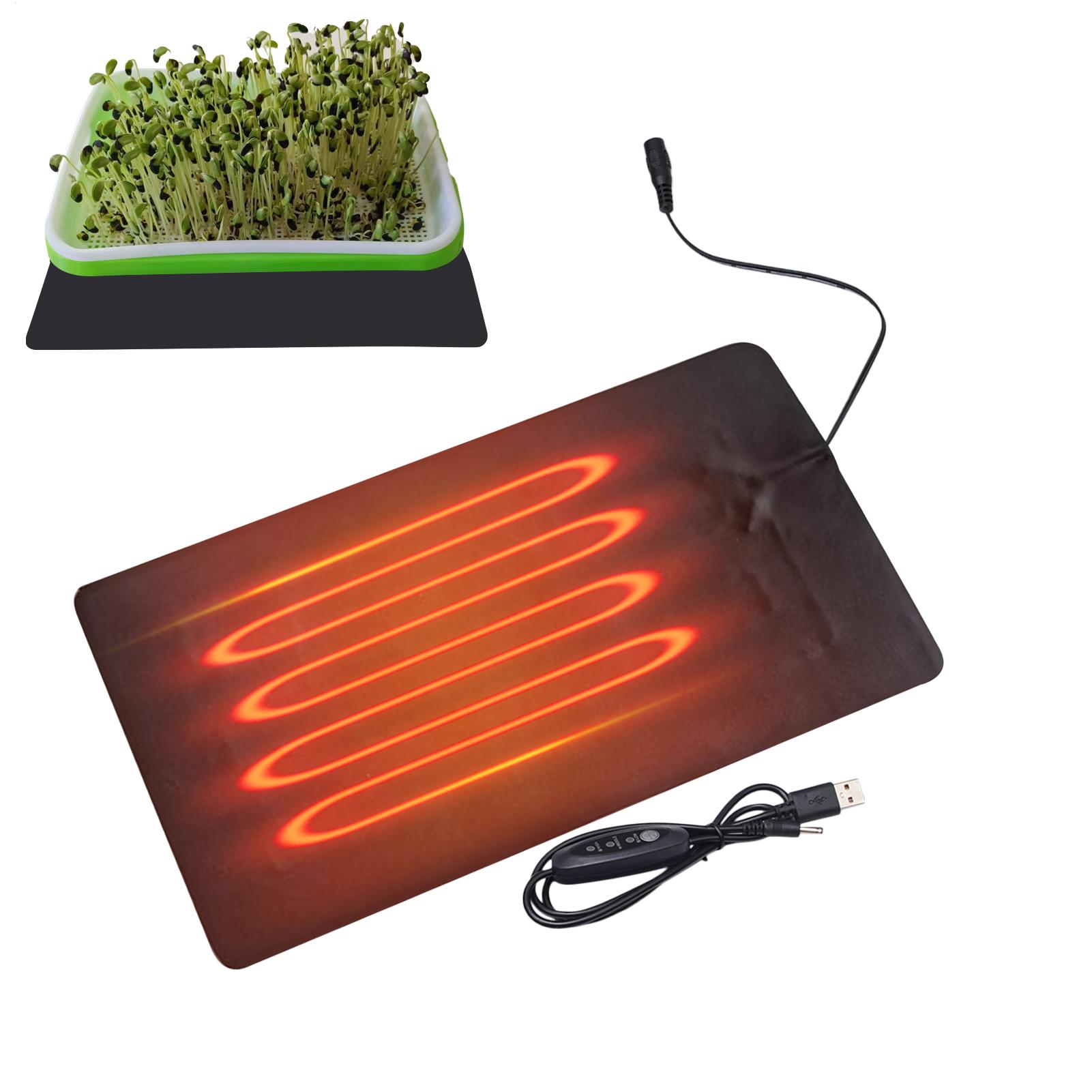 Men'S Accessories Tray - 3 Temperature Adjustable Plant Heater Mat,Waterproof