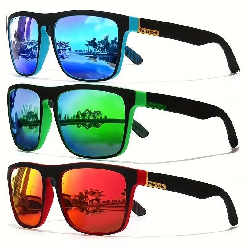 Sunglasses Polarized Men - Fashion Vintage Square Polarized Sunglasses Men