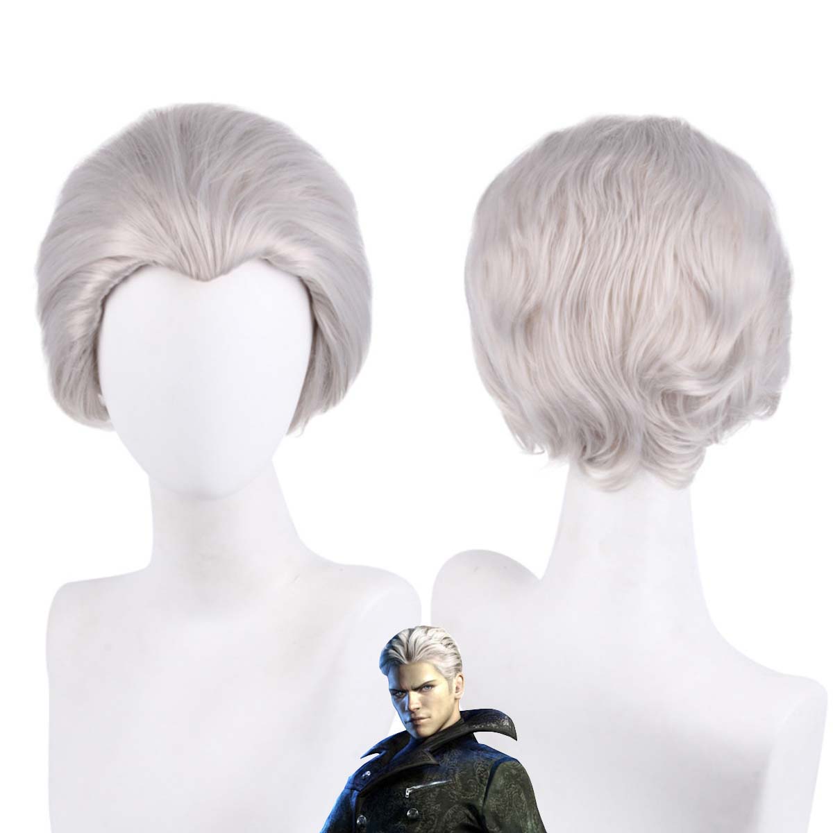 Men Accessories Silver - Men Game Devil May Cry Vergil