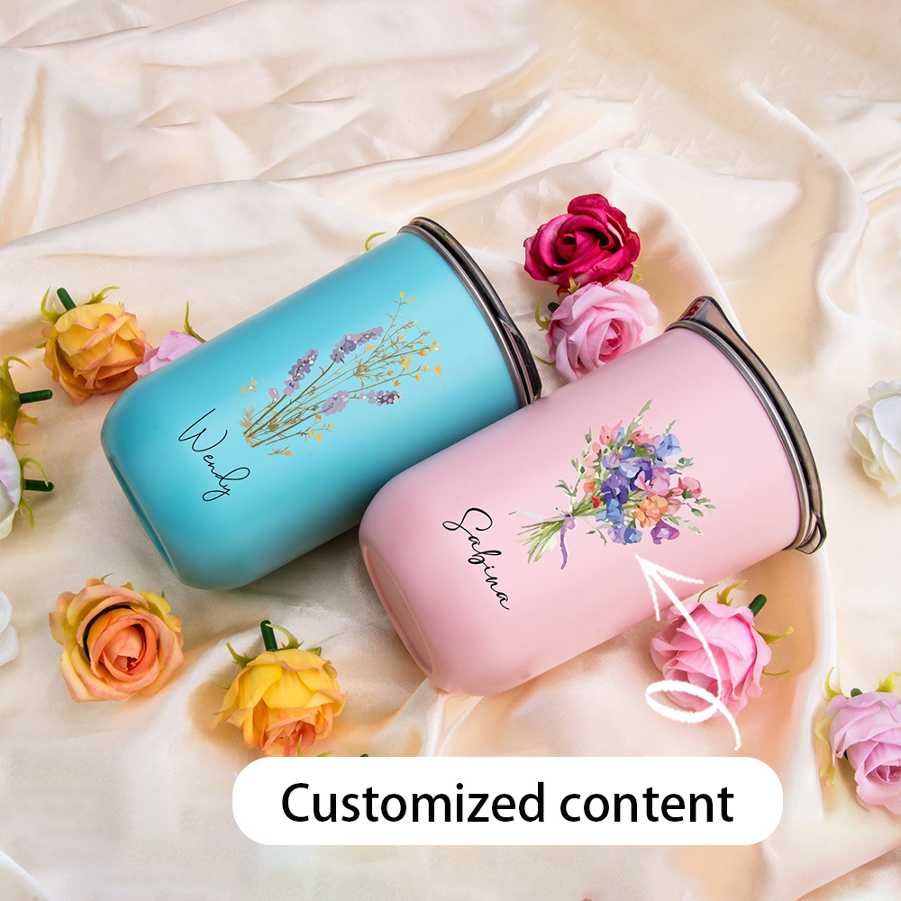 Personalized Customization Nam - Flask Stainless Steel ulasan dan harga
