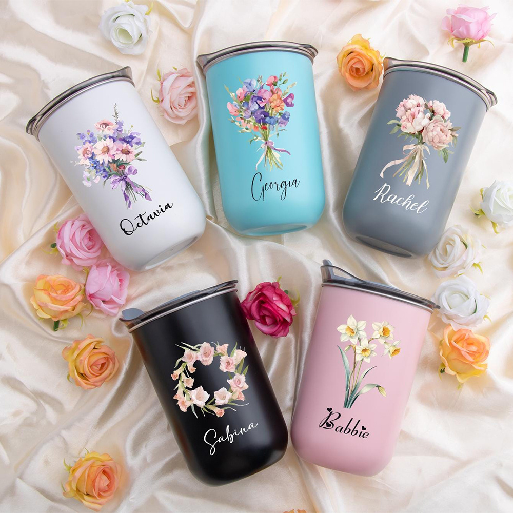 Personalized Customization Nam - Flask Stainless Steel ulasan dan harga