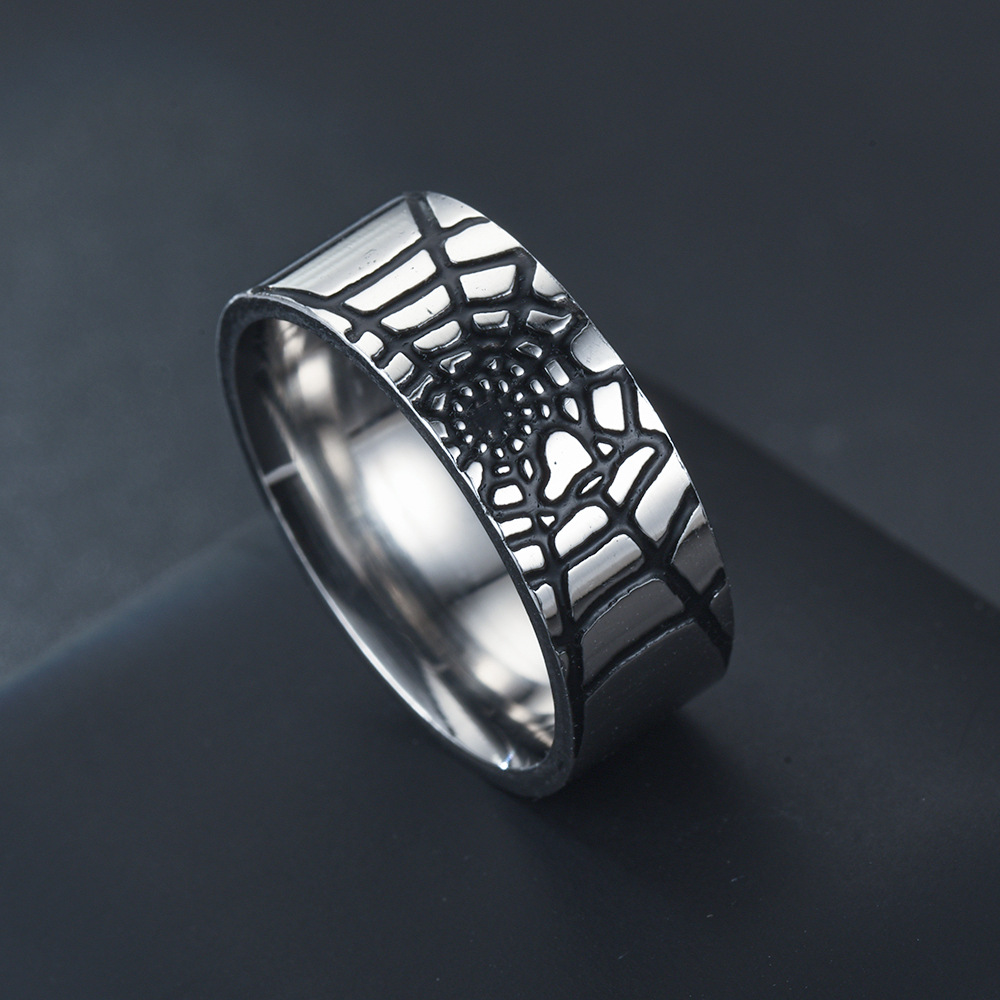 Stainless Steel Simple Spider  - Men Accessories Name ulasan dan harga