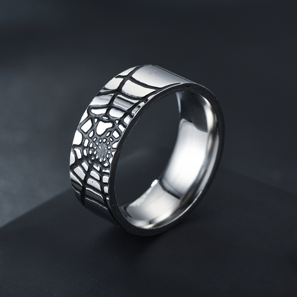 Stainless Steel Simple Spider  - Men Accessories Name ulasan dan harga