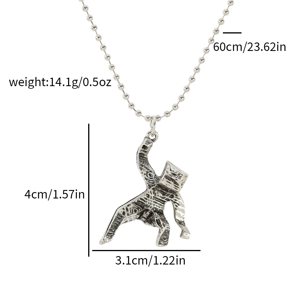3D Xenon Rock Little Man Proje - Men Accessories Pendant ulasan dan harga