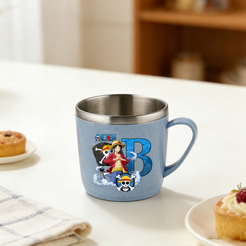 One Piece Water Cup Boy Girl A - Flask Stainless Steel ulasan dan harga