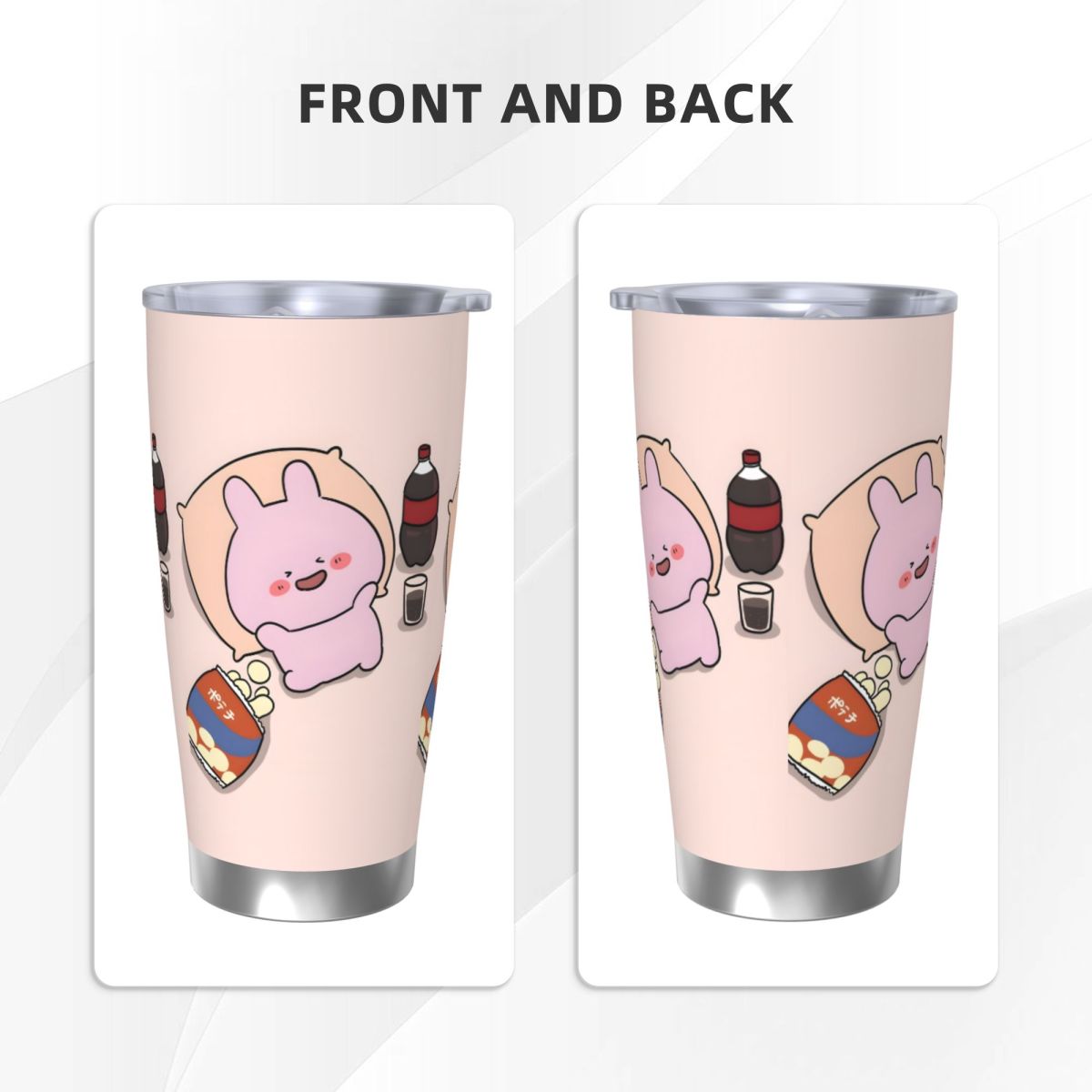 Asamimichaan Cute Asamimi 20oz - Flask Stainless Steel ulasan dan harga