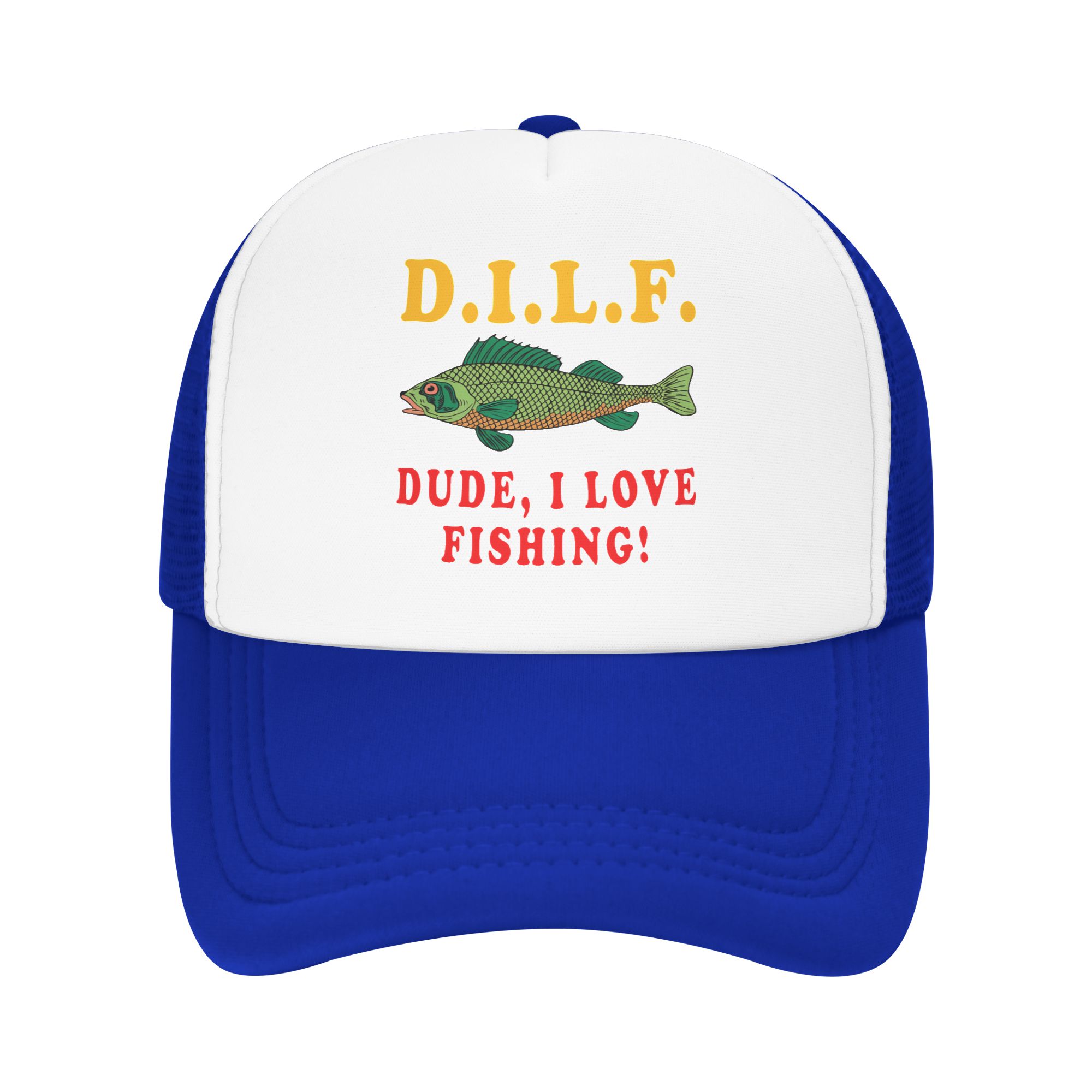 Dude I Love Fishing DILF   Mem - Hat Snapback Cap ulasan dan harga