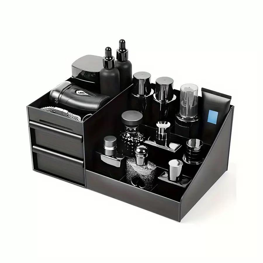 Vintage Bathroom Organizer Cos - Men'S Accessories Tray ulasan dan harga