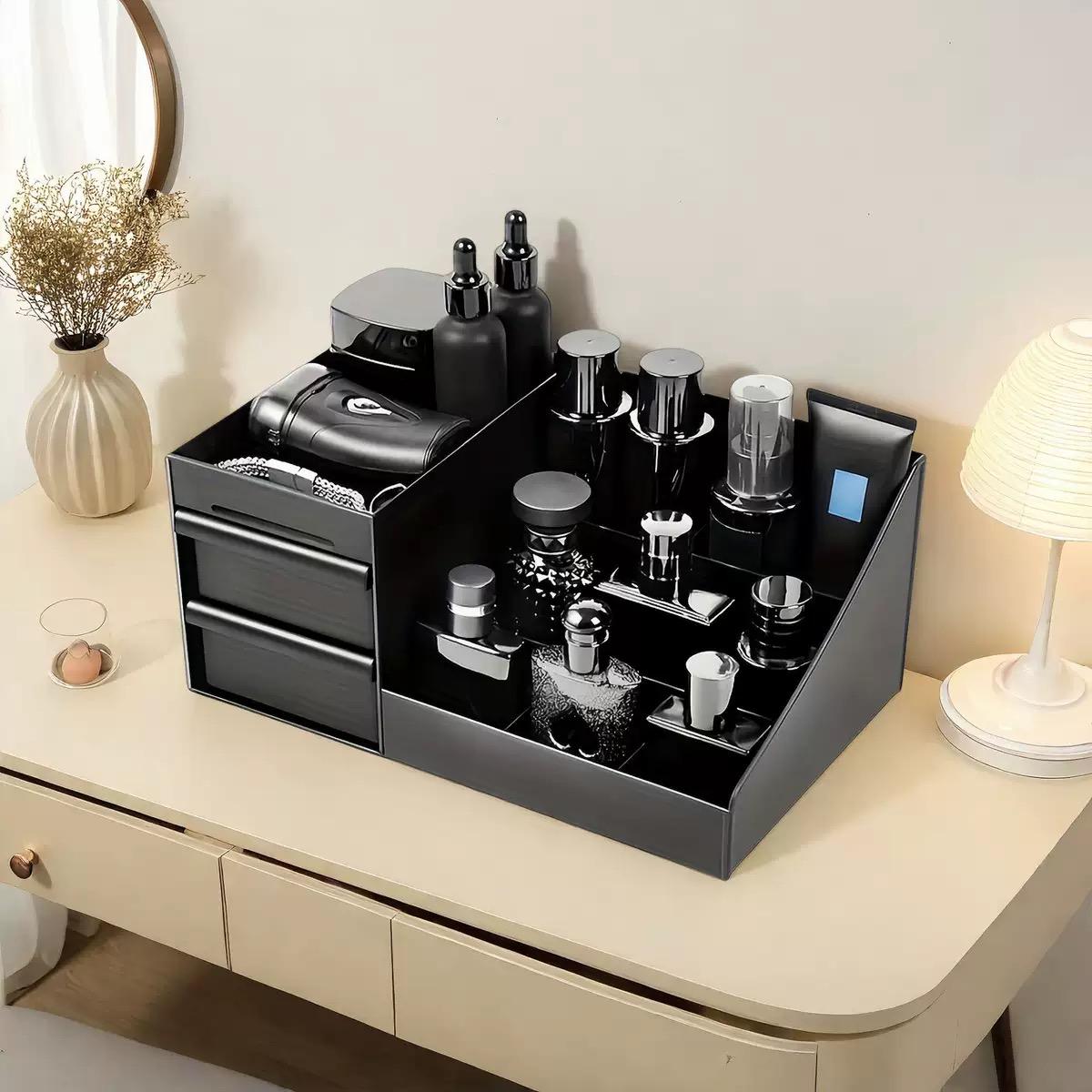 Vintage Bathroom Organizer Cos - Men'S Accessories Tray ulasan dan harga