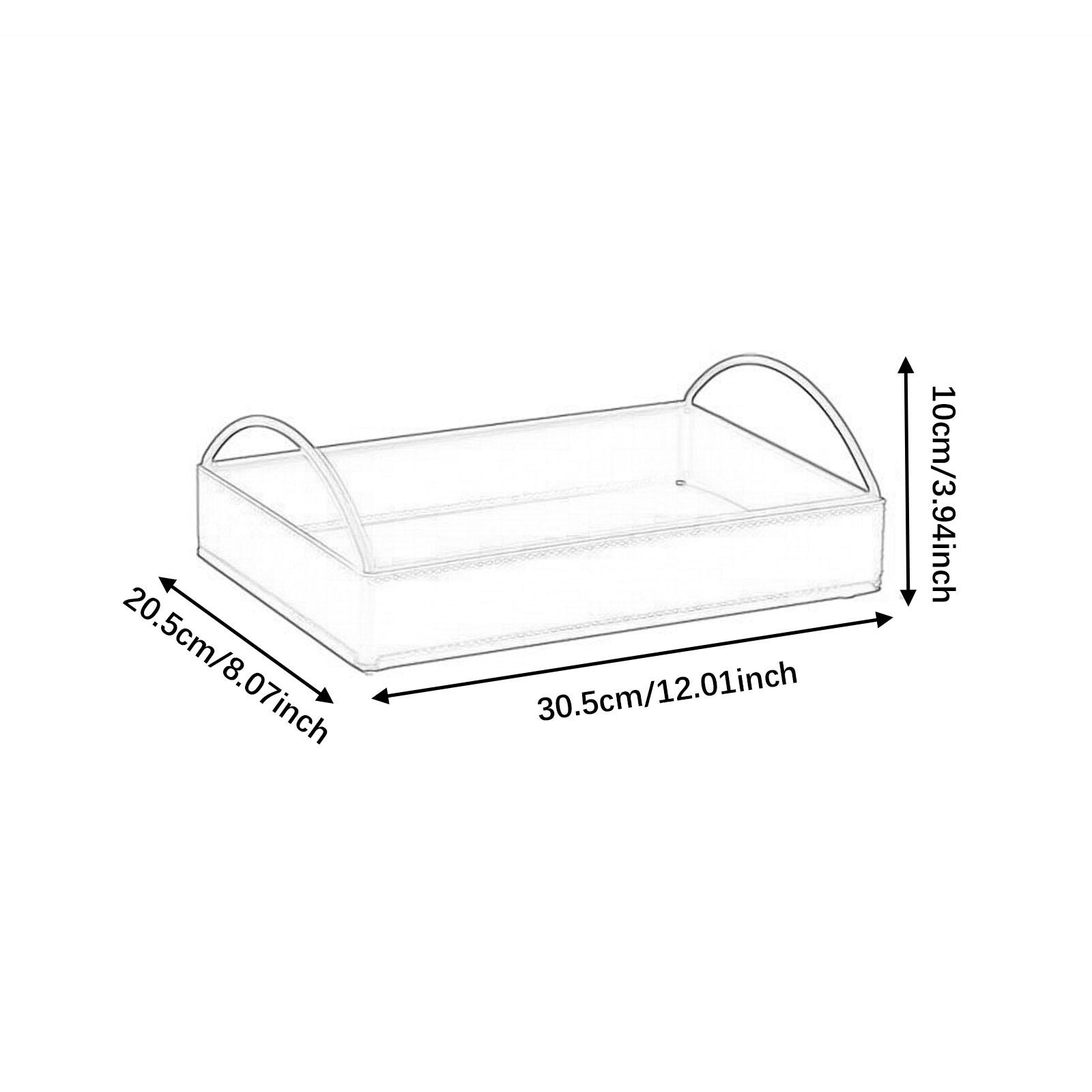 Modern PU Leather Valet Tray D - Men'S Accessories Tray ulasan dan harga