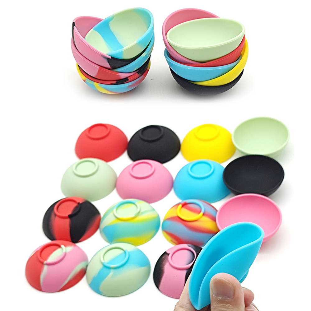 50Pcs Silicone Bowl 50mm For T - Men'S Accessories Tray ulasan dan harga