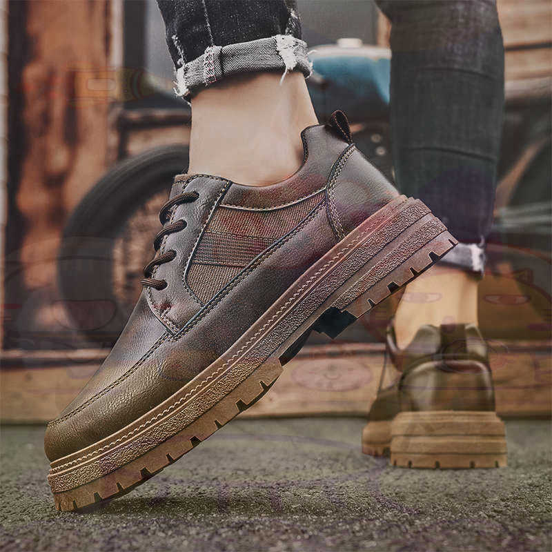 Dark Natural Leather Fashion T - Men Accessories Store ulasan dan harga