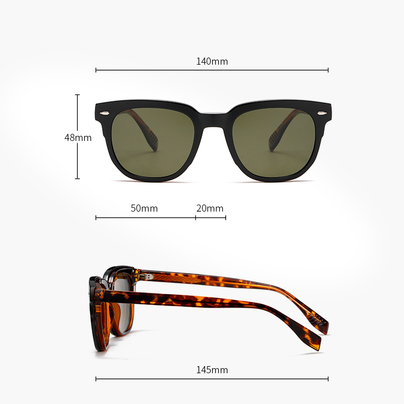 Fashion Sunglasses Man Clip On - Sunglasses Polarized Men ulasan dan harga