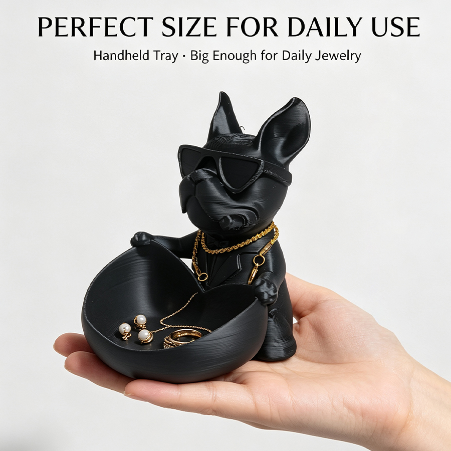 Trendy French Bulldog Key Stor - Men'S Accessories Tray ulasan dan harga