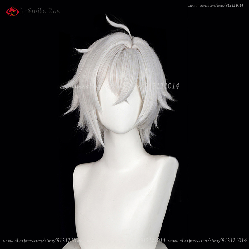 ZZZ Seth Lowell Cosplay Wig 30 - Men Accessories Silver ulasan dan harga