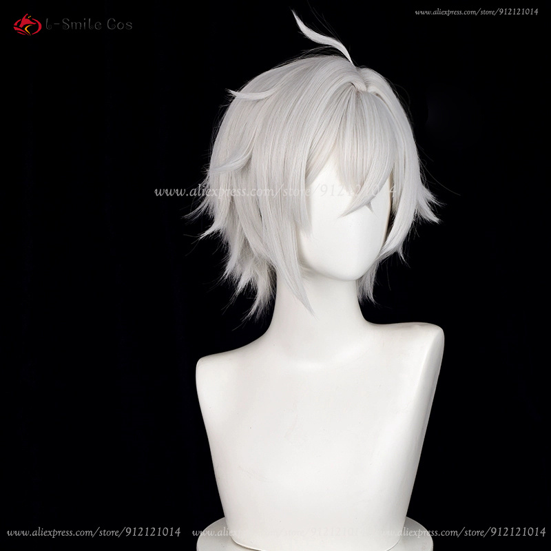 ZZZ Seth Lowell Cosplay Wig 30 - Men Accessories Silver ulasan dan harga