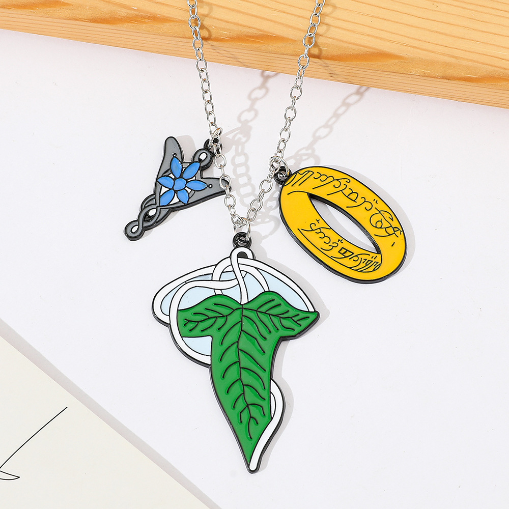 Lord of the Rings Elves Neckla - Men Accessories Pendant ulasan dan harga
