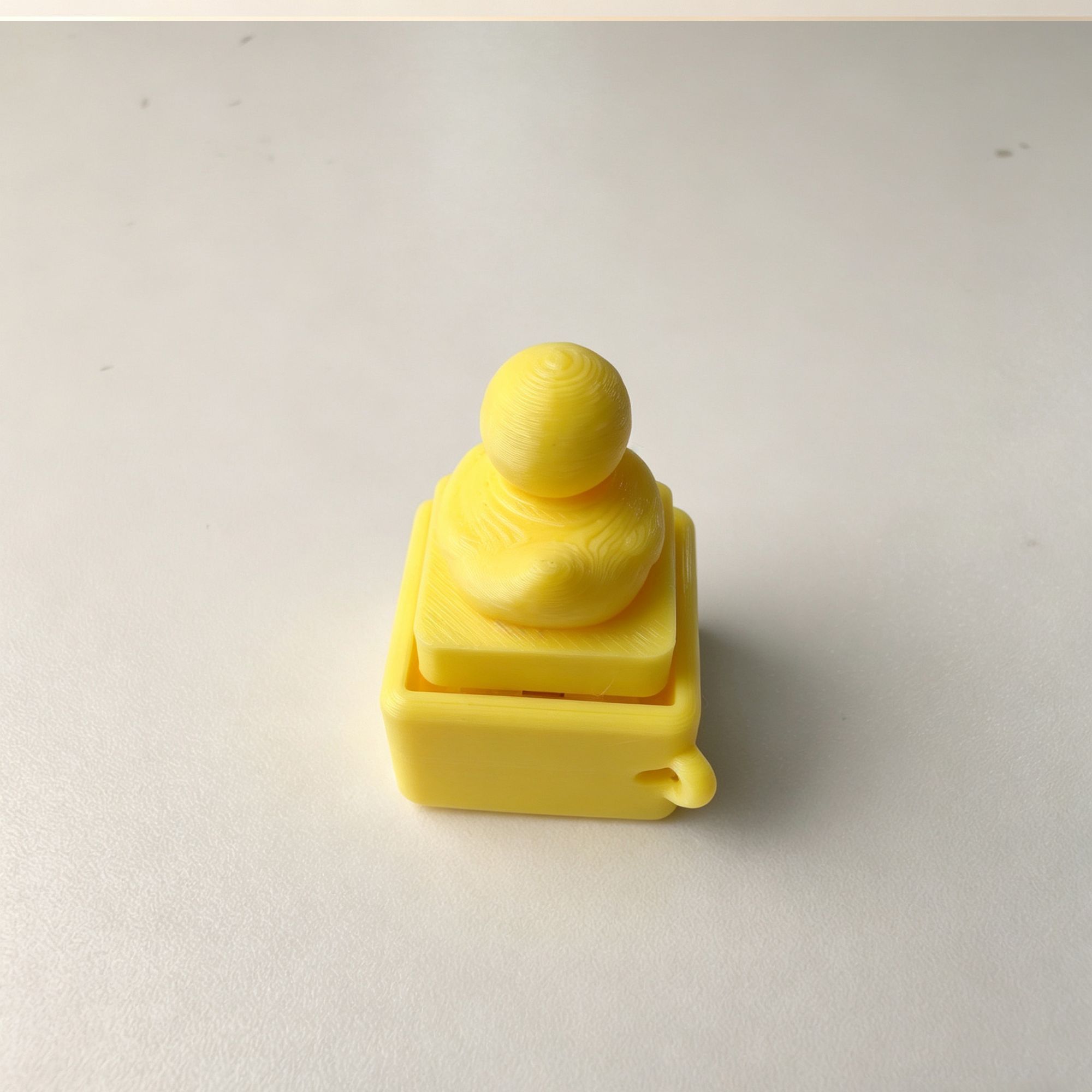Cute Yellow Duck Press Keychai - Men Accessories Pendant ulasan dan harga
