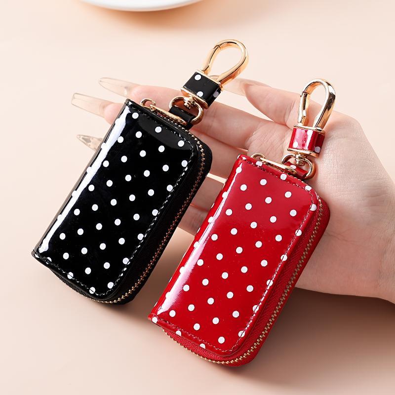 Polka Dot Glossy Patent Leathe - Men Accessories Store ulasan dan harga