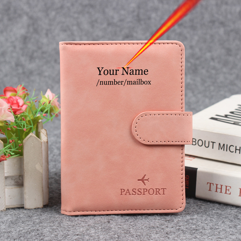 Magnetic Button Passport Cover - Men Accessories Name ulasan dan harga