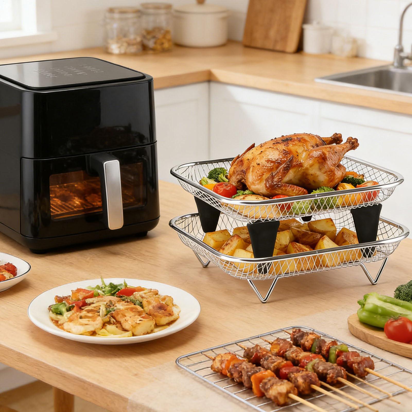 Air Fryer Accessories Stainles - Men'S Accessories Tray ulasan dan harga