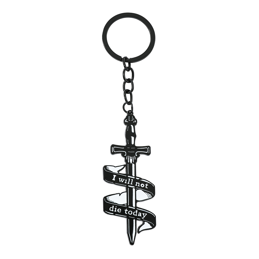 Fourth Wing Black Dragon Keych - Men Accessories Pendant ulasan dan harga