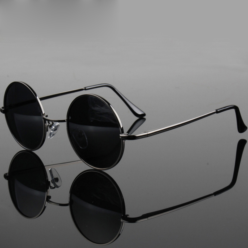 Retro Vintage Round Sunglasses - Sunglasses Polarized Men ulasan dan harga