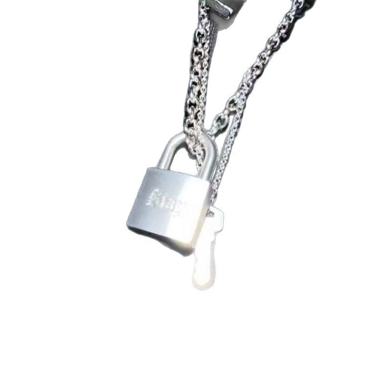 Ashionable Creative Metal Lock - Men Accessories Korea ulasan dan harga