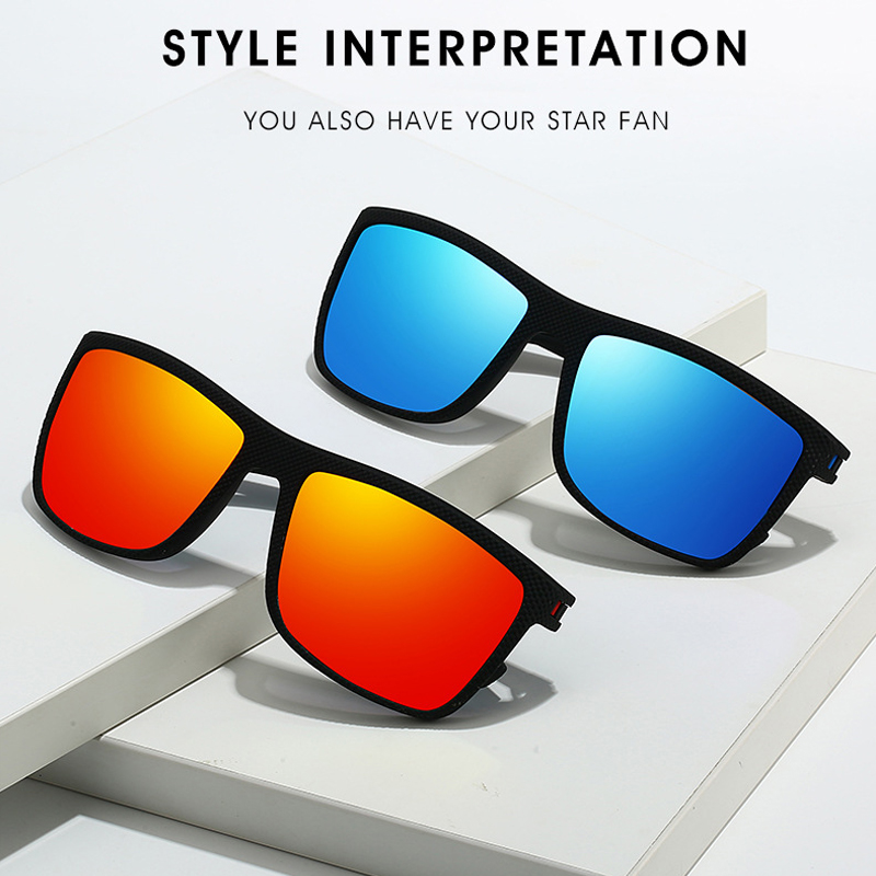 Square Outdoor Sport Sunglasse - Sunglasses Polarized Men ulasan dan harga
