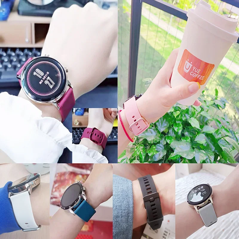 Silicone Band For Amazfit GTS/ - Men'S Accessories New Balance ulasan dan harga