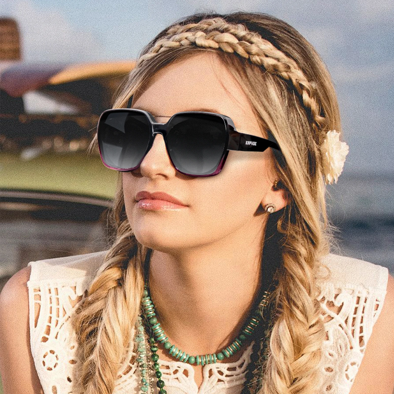 Kapvoe  Fitover Sunglasses Ove - Sunglasses Polarized Men ulasan dan harga