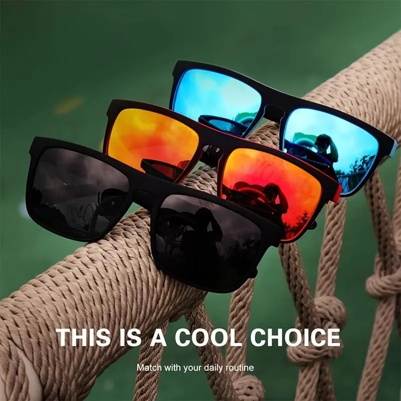 Fashion Vintage Square Polariz - Sunglasses Polarized Men ulasan dan harga