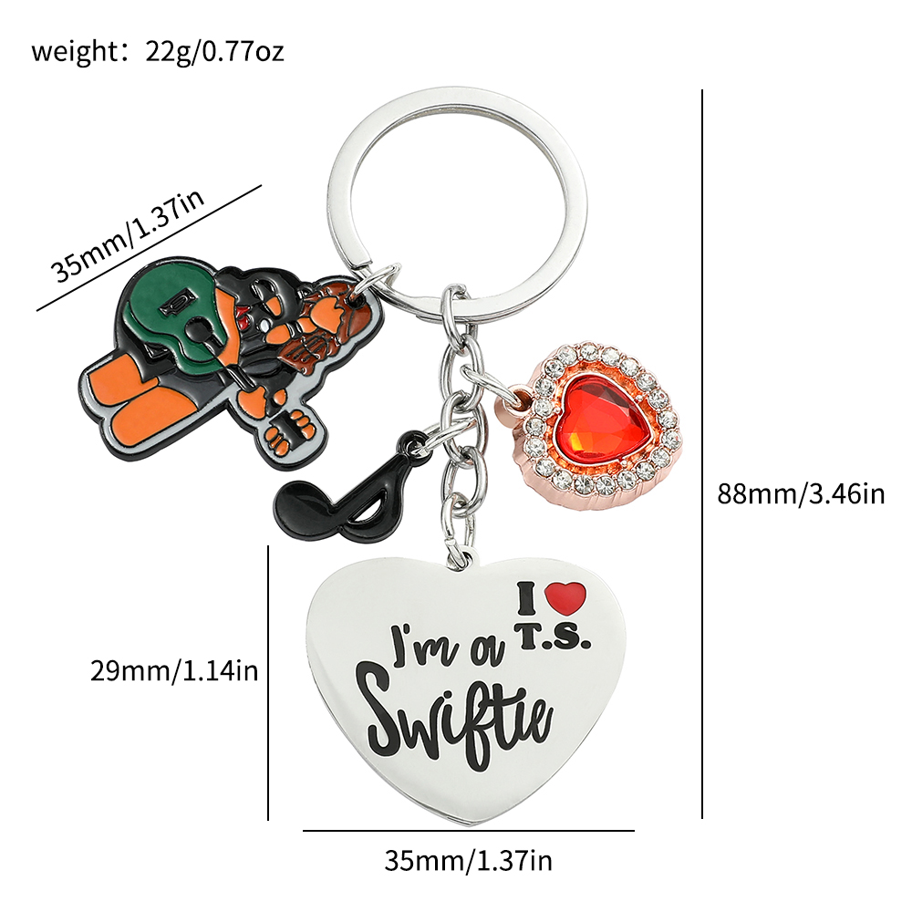 Taylor Keychain Fans Collect S - Men Accessories Pendant ulasan dan harga