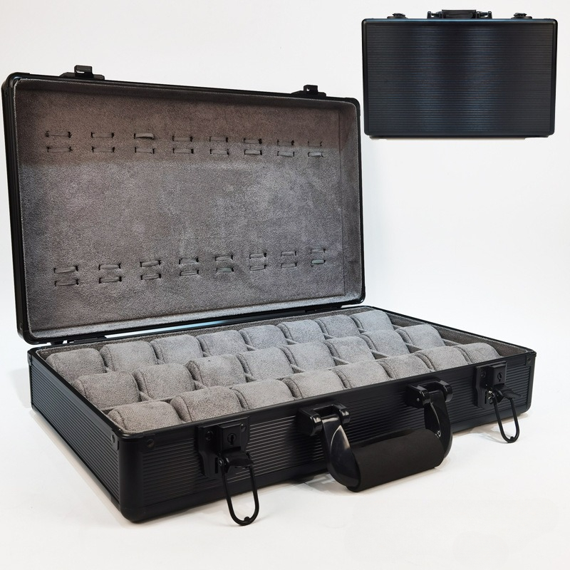 Aluminum Green Watch Box Mens  - Men'S Accessories Tray ulasan dan harga