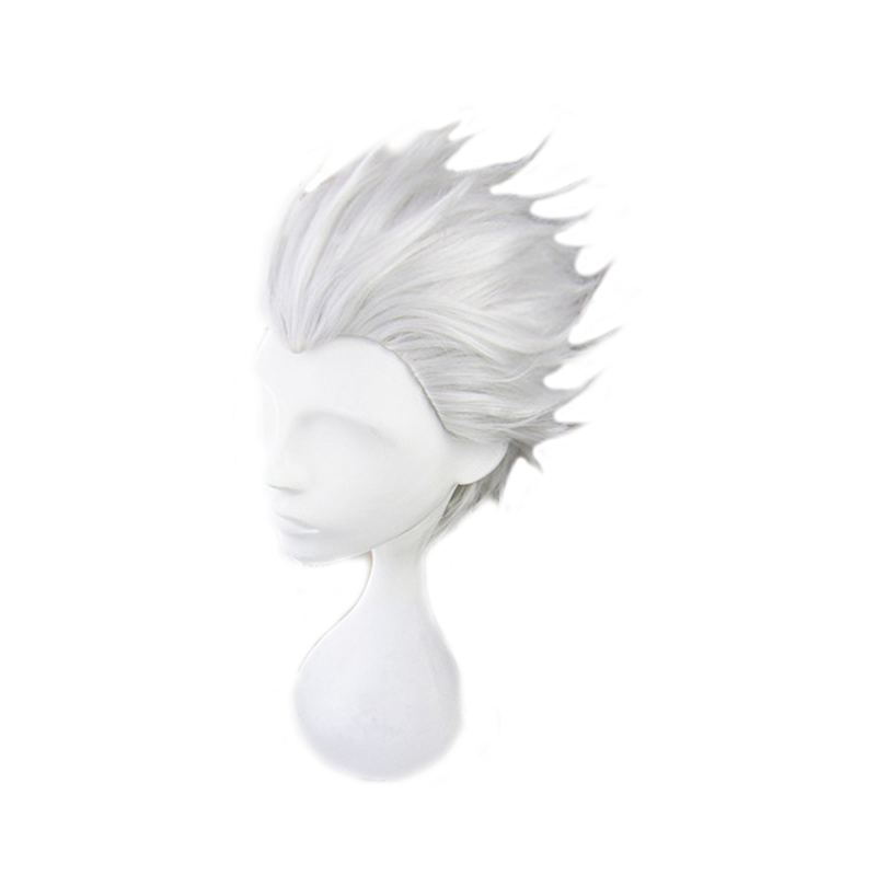 Short Silver Grey Slicked-back - Men Accessories Silver ulasan dan harga