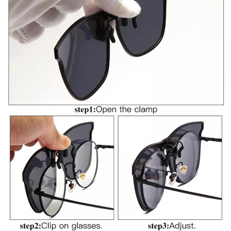 Polarized Clip On Sunglasses M - Sunglasses Polarized Men ulasan dan harga