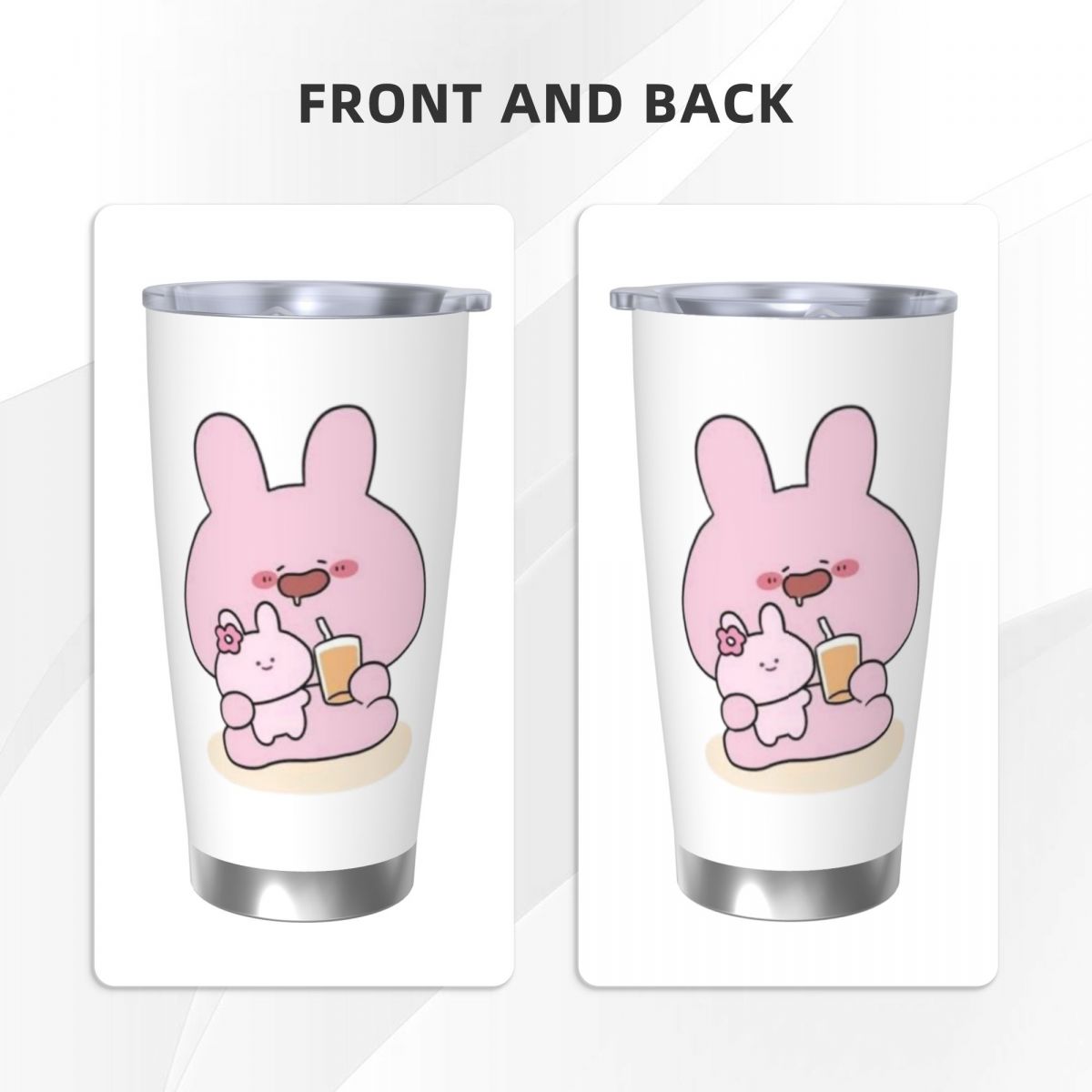 Asamimichaan Cute Asamimi 20oz - Flask Stainless Steel ulasan dan harga