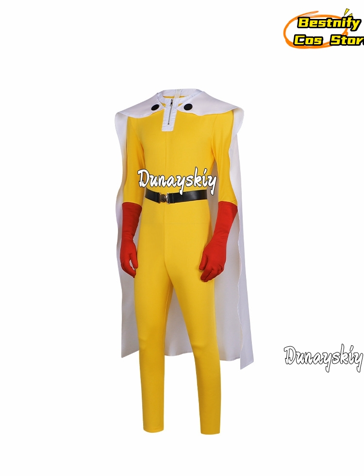 Saitama MAN Cosplay Jumpsuit C - Men Accessories Korea ulasan dan harga
