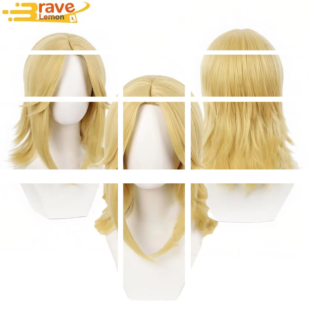 Johnny Joestar Cosplay Wig Hea - Men Accessories Korea ulasan dan harga