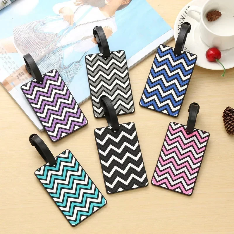 Geometric Luggage Tags for Wom - Men Accessories Name ulasan dan harga