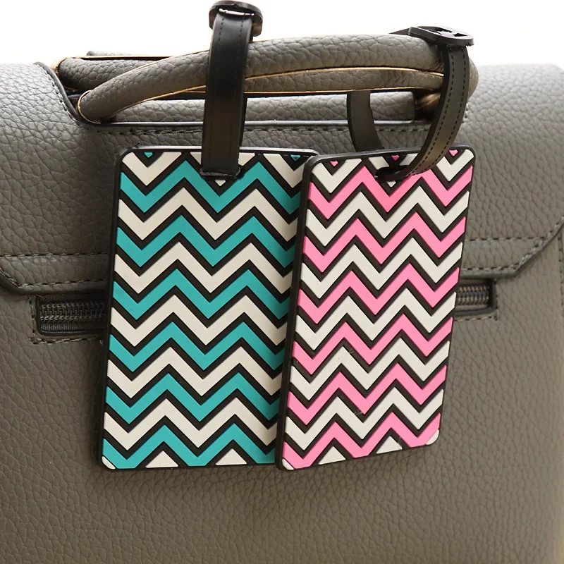 Geometric Luggage Tags for Wom - Men Accessories Name ulasan dan harga