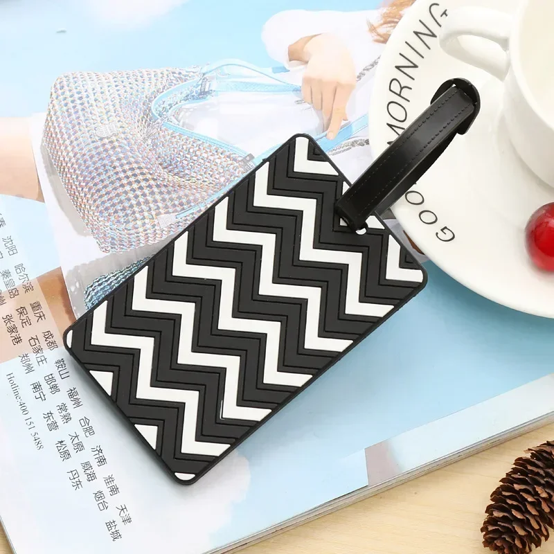 Geometric Luggage Tags for Wom - Men Accessories Name ulasan dan harga