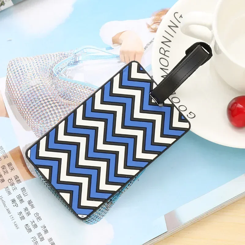 Geometric Luggage Tags for Wom - Men Accessories Name ulasan dan harga