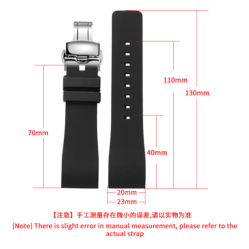 Black Blue Silicone Watch Stra - Men'S Accessories Cartier ulasan dan harga